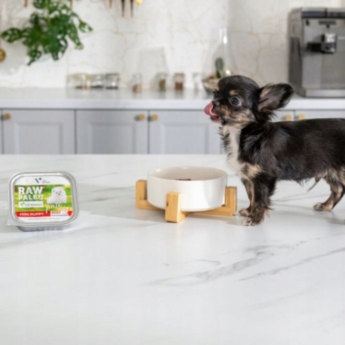 Vet Expert Raw Paleo Mini Puppy wołowina monobiałkowy pasztet dla szczeniąt 150g