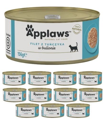 Applaws puszka tuńczyk mokra karma dla kota 12x70g