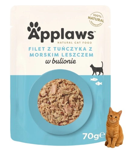 Applaws Selection tuńczyk leszcz saszetka mokra karma dla kota 70g