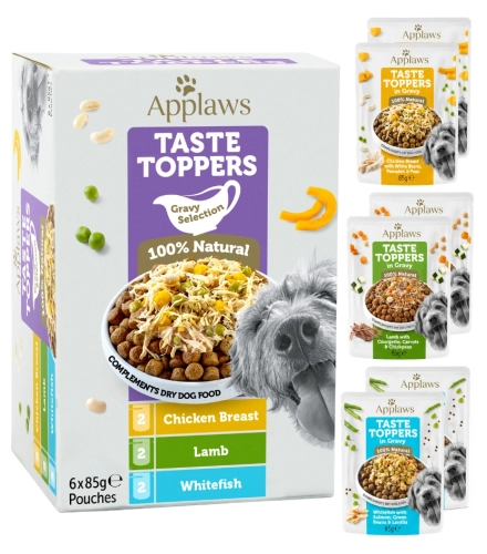 Applaws Pies Topper MULTIPAK mix smaków sos 6x85g