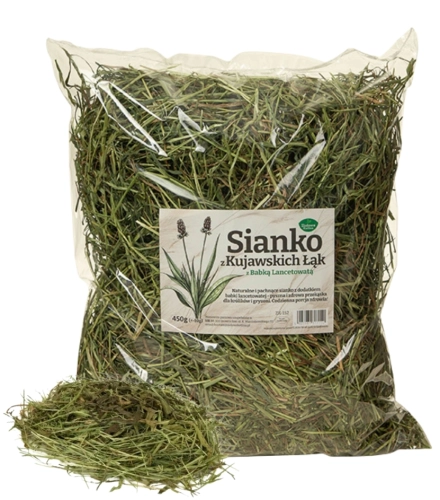 Ziołowa Kotlina Siano z babką lancetowatą 450g