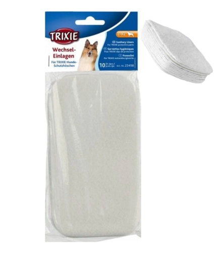 Trixie wkłady do majtek ochronnych dla suczki rozmiar L-XL 10 sztuk