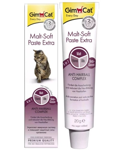GimCat Gimpet Malt-Soft Pasta odkłaczająca 20g
