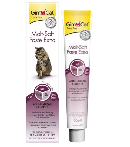 GimCat Malt Soft Extra pasta odkłaczająca 100g