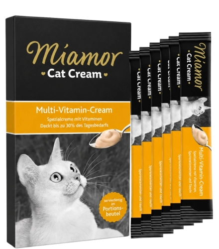 Miamor Multi Vitamin Cream pasta witaminowa dla kota 6 x 15 g