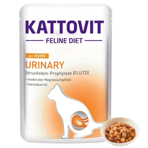 Kattovit Urinary karma dietetyczna kota drogi moczowe kurczak sasz. 85g