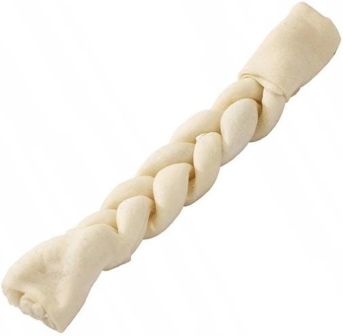 Maced Warkocz Premium biały Gryzak dla psa 25cm