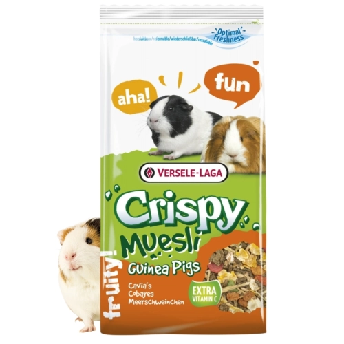 Versele Laga Crispy Muesli karma dla świnki morskiej witamina C 2,75 kg