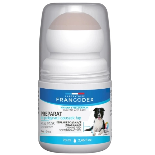 Francodex preparat do opuszek łap w kulce dla psa kota ochrona 70ml