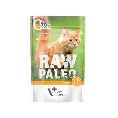 RAW PALEO Kot Adult Turkey 100g