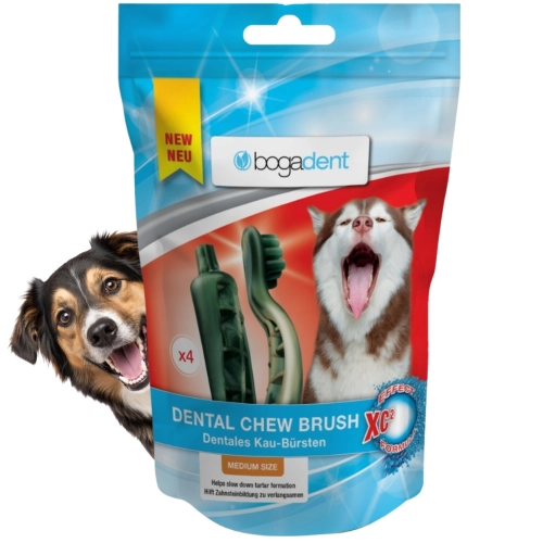 Bogadent Dental Chew Brush Medium gryzaki dentystyczne pies 4szt 110g
