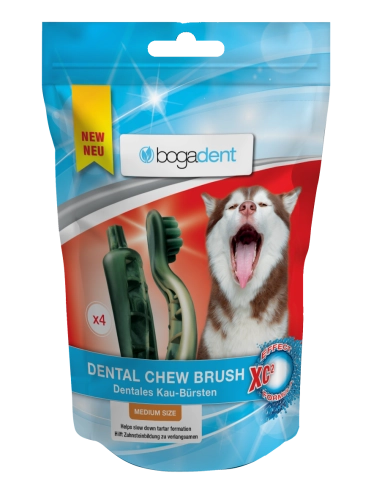 Bogadent Dental Chew Brush Medium gryzaki dentystyczne pies 4szt 110g