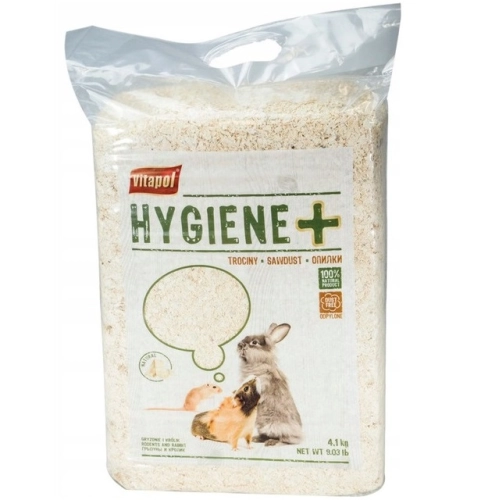 Vitapol trociny prasowane XXL dla gryzoni i królika bezpyłowe 56L 4,1kg