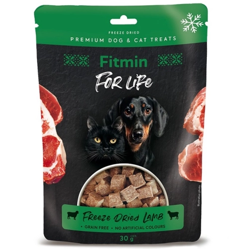 Fitmin Freeze Dried jagnięcina przysmak liofilizowany dla psa i kota 30 g