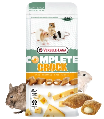 Versele Laga Crock Complete Cheese ser przysmak dla gryzoni bez cukru 50 g