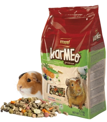 Vitapol Karmeo Premium karma dla kawii domowej świnki warzywa zioła 2,5 kg