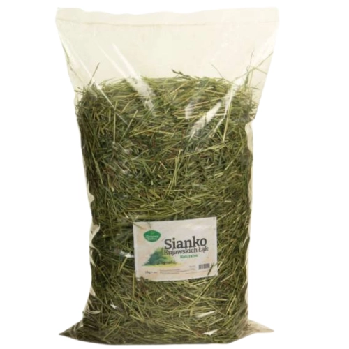 Ziołowa Kotlina siano naturalne z Kujawskich Łąk dla gryzoni i królika 1 kg