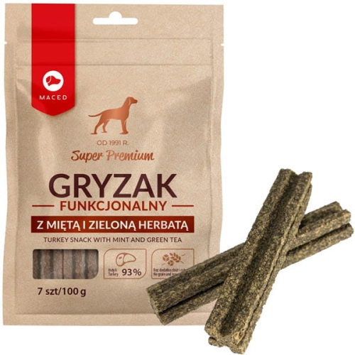 Maced Gryzak funkcjonalny dla psa z miętą 100g