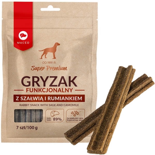 Maced Gryzak funkcjonalny szałwia i rumianek 100g