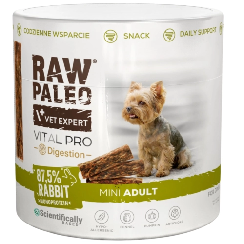 Vet Expert Raw Paleo Vital Pro Digestion królik mini przysmak na trawienie 100 g