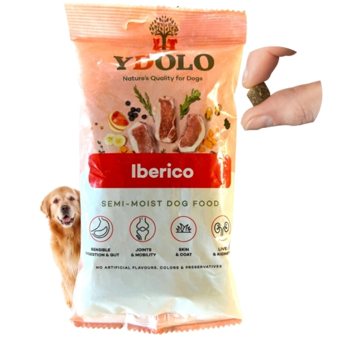 YDOLO Iberico wieprzowina monobiałkowa półwilgotna karma dla psa 100 g