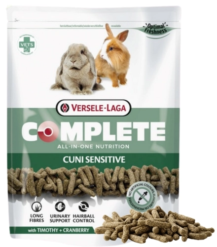 Versele Laga Complete Cuni Sensitive pełnoporcjowa karma dla królika 500g