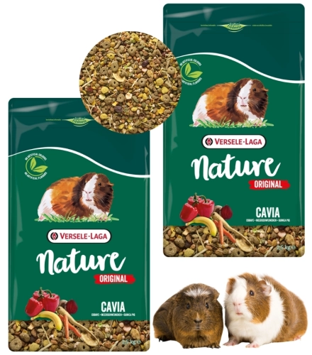Versele Laga Nature Original Cavia karma dla świnki morskiej 2x 2,5kg