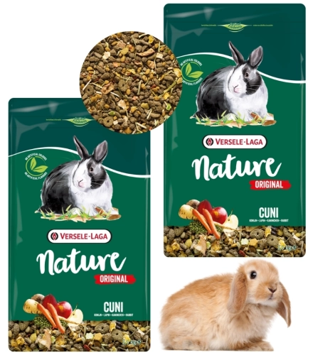 Versele Laga Nature Original Cuni karma dla królików miniaturowych 2x 2,5kg