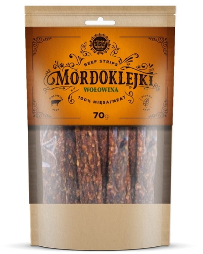 Trzypsy Mordoklejki z wołowiny 70g