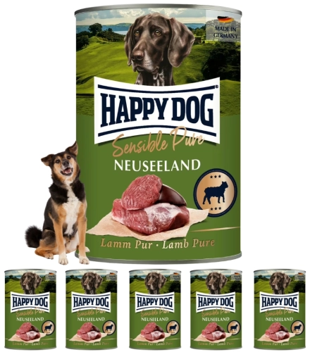 Happy Dog Sensible Pure Neuseeland jagnięcina monobiałkowa dla psa 6x 400g