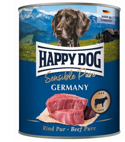 Happy Dog Sensible Pure Germany wołowina monobiałkowa karma dla psa 800g