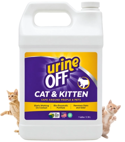 Urine Off Cat & Kitten preparat bioenzymatyczny na mocz kota i zapach 3,78L