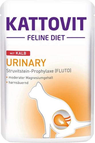 Kattovit Feline Diet Urinary mokra karma dietetyczna dla kota cielęcina 85g