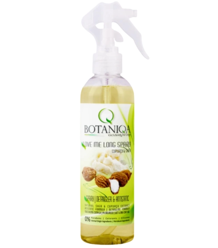 Botaniqa Love Me Long zestaw szampon, odżywka i spray dla psa 3x 250ml