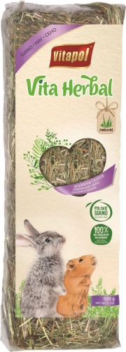 Vitapol naturalne siano łąkowe z rumiankiem dla królika i gryzoni 500g