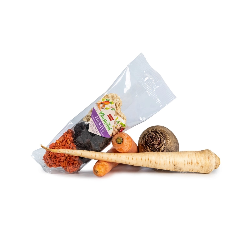 Vitapol Vita Herbal Serca mix warzywny przysmak dla królika i gryzoni 3 szt
