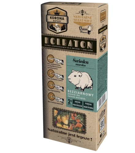 Korona Natury Natural-Vit Kolbaton 2x kolba dla świnki morskiej 120g