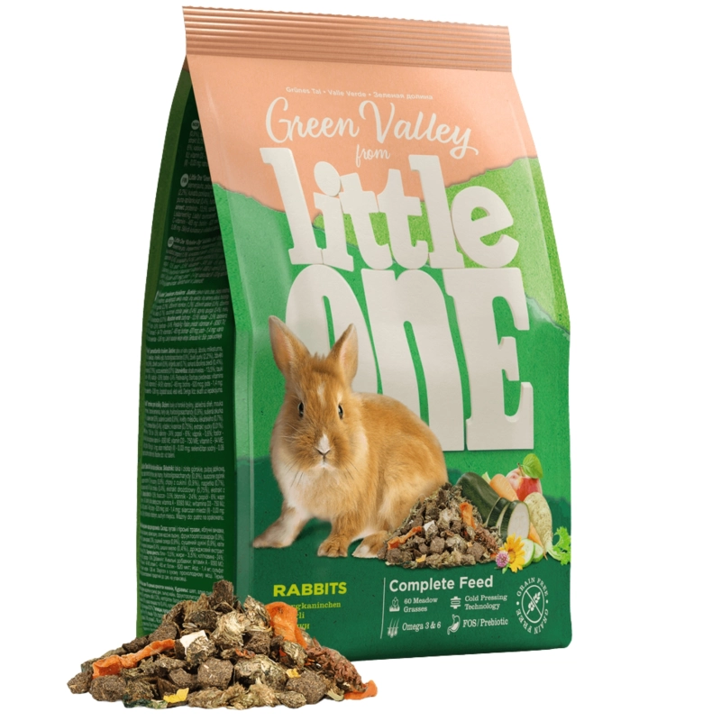 Little One Zielona Dolina mieszanka pokarm dla królika bez zbóż 750g