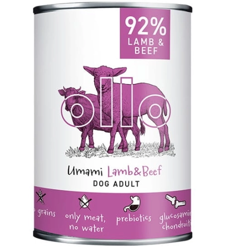 Ollo Umami Jagnięcina i Wołowina 400g