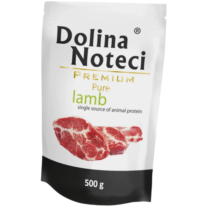 Dolina Noteci Premium Pure monobiałkowa mokra karma dla psa jagnięcina 500g