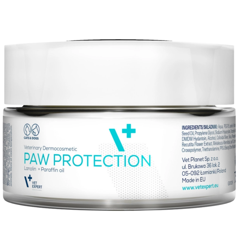 Vet Expert Paw Protection maść ochronna na łapy dla psa i kota 75ml