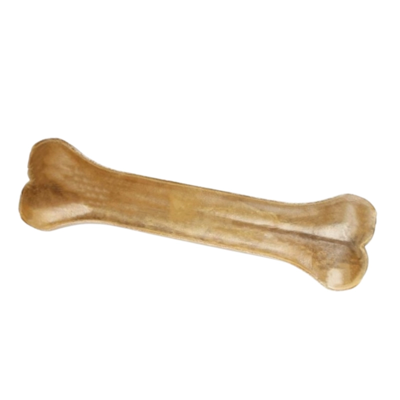 Hau&amp;Miau kość prasowana ze skóry wołowej naturalny gryzak dla psa 16,5cm