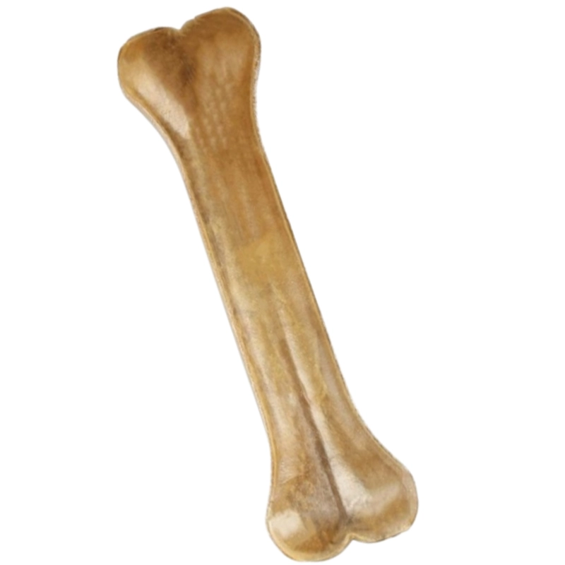 Hau&amp;Miau kość prasowana ze skóry wołowej naturalny gryzak dla psa 16,5cm