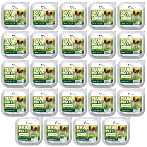 Vet Expert Raw Paleo Mini kaczka pasztet mokra karma monobiałkowa dla psa 24x 150g