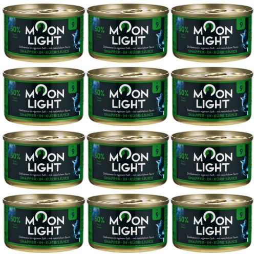 Moonlight Dinner Nr 9 Lucjan z Dynią mokra karma dla kota i kociąt 12x 80g