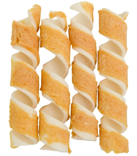 Hau&Miau PauseSnack rolki ze skóry wołowej z kurczakiem gryzak dla psa 500g