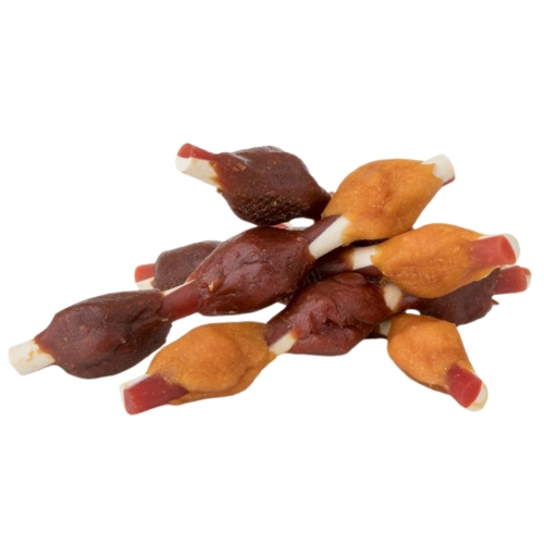 Hau&Miau PauseSnack szaszłyki kaczka kurczak wołowina przysmak dla psa 500g