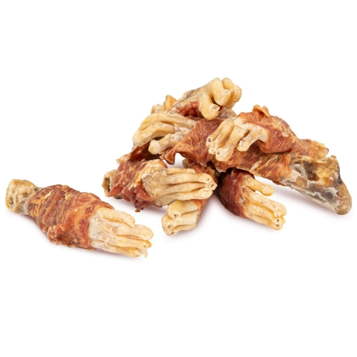 Hau&Miau Puzzo Snack łapy królicze owinięte kaczką gryzak dla psa 300g