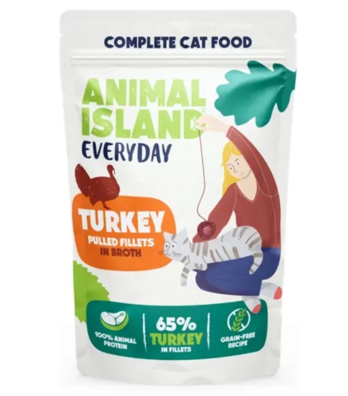 Animal Island Everyday mokra karma dla kota Menu Box mix 4 smaki 80x 85g