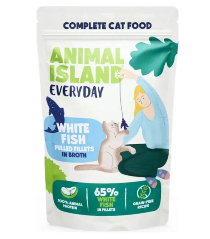 Animal Island Everyday mokra karma dla kota Menu Box mix 4 smaki 80x 85g